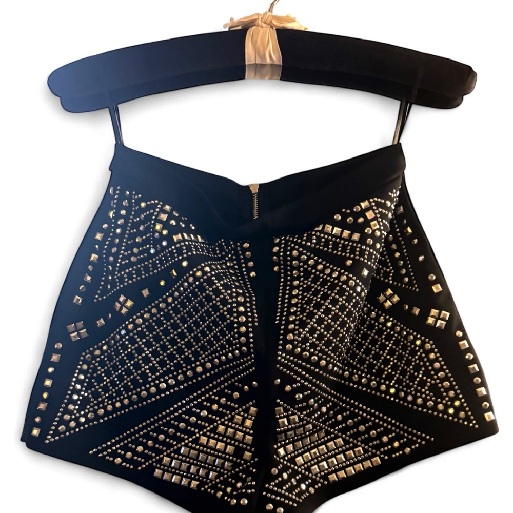 Embellished Jacket with Matching Shorts - Picture 2 of 4